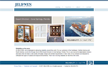 Tablet Screenshot of jeld-wenexport.com